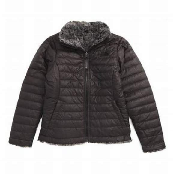 North Face Mossbud Reversible Heatseeker Jacket Girls XL 14/16